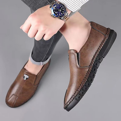 Mocassim Anatômico de Couro Comfort [COMPRE 1 E LEVE 2]