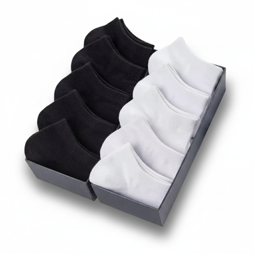 Kit 5 pares de Meia Confort Soquete